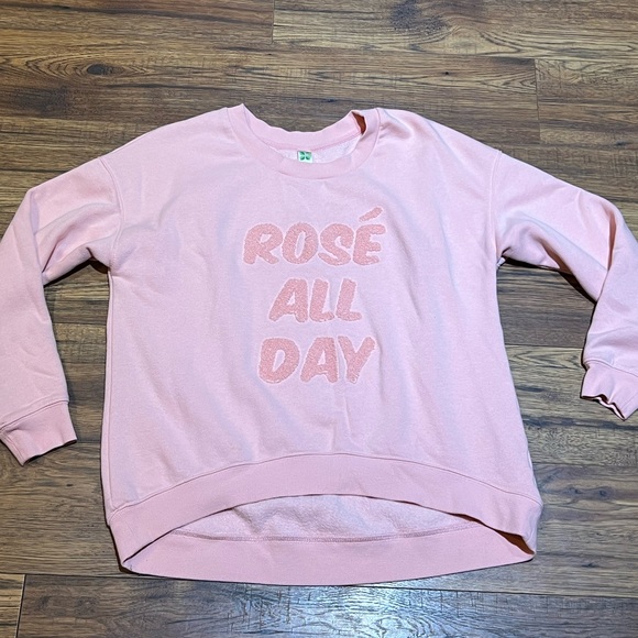 Rose All Day Sweater Size Medium - Picture 4 of 8